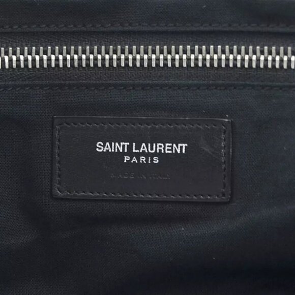 Auth SAINT LAURENT Camouflage Crossbody Shoulder Bag Khaki Canvas - r10401a - Picture 3 of 16